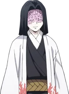 ☺️ Yushiro Demon Slayer anime, demon, character, smiling, yushiro telegram sticker