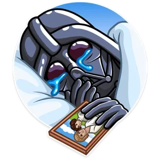 Darth Vader telegram stickers