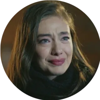 😭 mujer, llorando, triste, emoción, lloroso, angustia telegram sticker