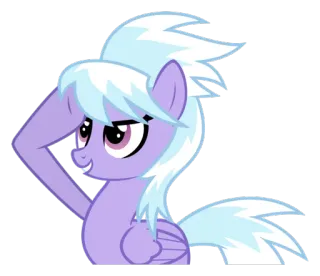 👋 Quibble Pants My Little Pony Pony, Cartoon, Lila, Figur, Quibble Pants, MyLittlePony telegram sticker