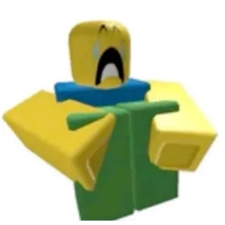 😭 Noob Roblox whatsapp sticker