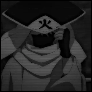 🦋 Anime, Ninja, Postać, Japoński, Symbol telegram sticker