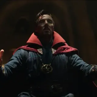 🕷 Doctor Strange Doctor Strange, Marvel, Superhero, Magia, Najwyższy Czarodziej, Benedict Cumberbatch telegram sticker