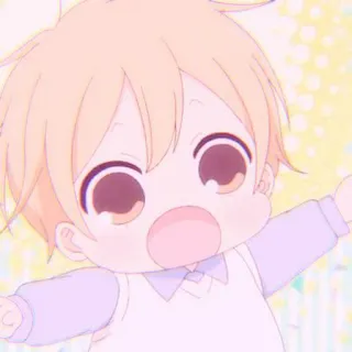 🍰 anime, chibi, cute, cartoon, child, happy, joyful telegram sticker