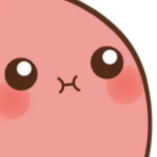 😚 кавай, милый, розовый, лицо, эмодзи, иллюстрация telegram sticker
