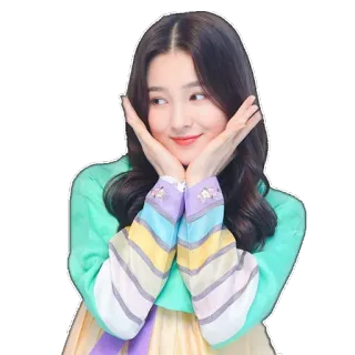 🤗 Nancy kpop, nancy, idol, coreana, donna, abito tradizionale, attrice, cantante telegram sticker
