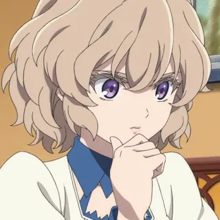 🧩 Аниме, Девушка, Милый, Мультфильм telegram sticker