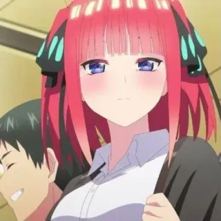 🦋 Nino Nakano The Quintessential Quintuplets Anime, Dibujos animados, Manga, Personaje, Nino, Las Quintillizas telegram sticker