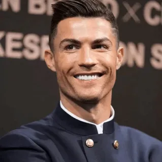 🖤 Cristiano Ronaldo 足球, 美式足球, 运动员, 名人, 体育 telegram sticker
