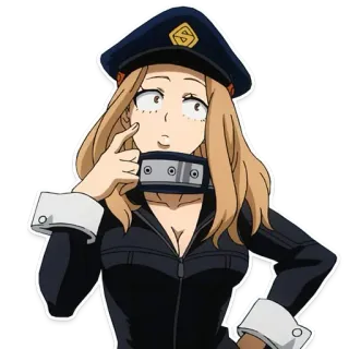 🤔 Saiko Intelli My Hero Academia Saiko Intelli, My Hero Academia, anime, character, female telegram sticker