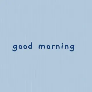 ✨ good morning mañana, saludo, buenos días, texto whatsapp sticker
