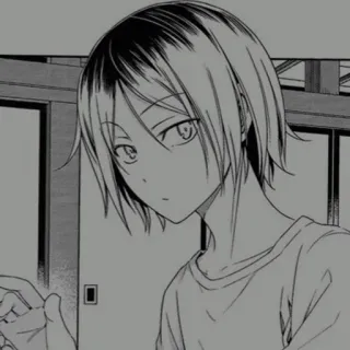 🩹 Kozume Kenma Haikyuu!! Anime, Manga, Haikyuu, Kozume Kenma, Kenma telegram sticker