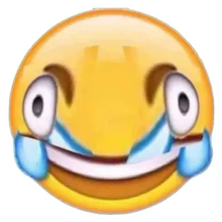 😂 Эмодзи, Смех, Смешной, Мем, Лол telegram sticker