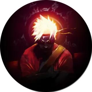 👹 Naruto Uzumaki Naruto anime, naruto, ninja, manga, uzumaki, character, fanart telegram sticker
