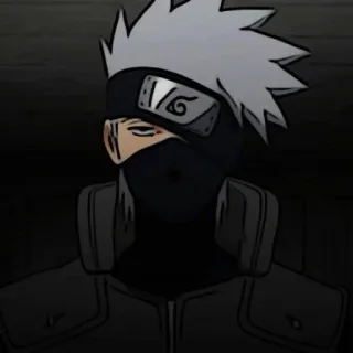 👎 Kakashi Naruto 动漫, 卡卡西, 火影忍者, 忍者, 漫画, 角色 telegram sticker