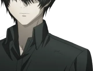 😓 Anime, Personnage, Homme, Portrait telegram sticker
