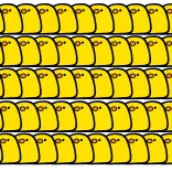 💛 pollito, amarillo, patrón, animal, pájaro telegram sticker