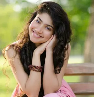 🥰 woman, smile, portrait, indian telegram sticker