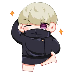 Chibi Jujutsu kaisen \\ @MINATOSTICKERS telegram stickers