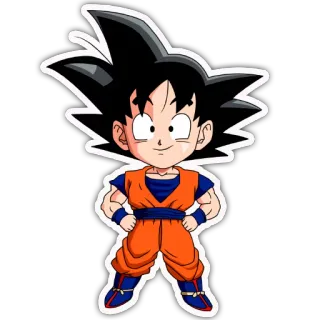 Chibi Dragon Ball - S4T.tv whatsapp stickers