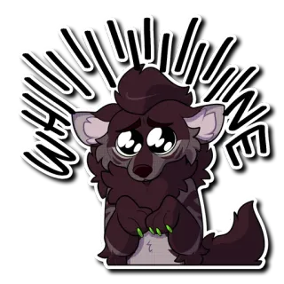 🥺 WHINE telegram sticker