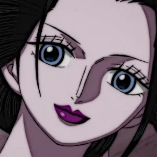 📜 Nico Robin One Piece 妮可·罗宾, 海贼王, 动漫, 漫画, 角色, 女性 telegram sticker