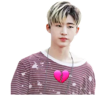 😒 persona, uomo, K-pop, cuore spezzato, triste, idol, giovane whatsapp sticker