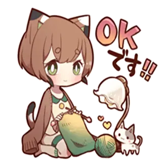 AUTUMN KITTEN telegram stickers