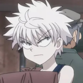 ⚡️ Killua Zoldyck Hunter x Hunter Киллуа, Hunter x Hunter, Аниме, Манга, Киллуа Золдик, Персонаж, Мультфильм telegram sticker