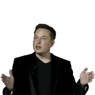 👐 Elon Musk elon musk, empreendedor, negócios, tesla, spacex telegram sticker