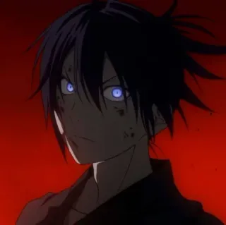 💈 Yato Noragami Anime, Noragami, Yato, God, Manga, Personage, Japanse animatie whatsapp sticker