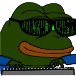 Lethal Pepe by @XD_stickers telegram stickers