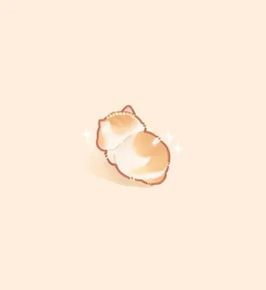 😔 kucing, hewan, imut, peliharaan, kawaii, anak kucing whatsapp sticker