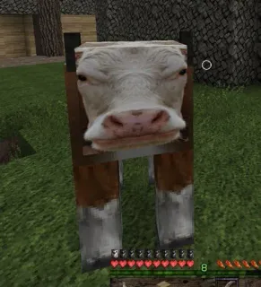 🐄 Minecraft Minecraft, Sapi, Game, Binatang, Lucu telegram sticker