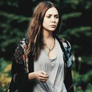 🌜 woman, portrait, person, elizabeth olsen, actress, celebrity telegram sticker