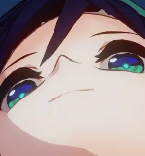 😐 Venti Genshin Impact Anime, Video game, Archon, Anemo whatsapp sticker
