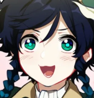 😳 Venti Genshin Impact Anime, Genshin Impact, Venti, Video game, Personagem, Fofo telegram sticker