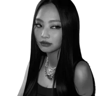 🌟 Jennie Kim jennie, blackpink, kpop, cantora, idol, música, coreano telegram sticker