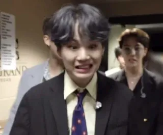 😬 Suga kpop, idol, musician, singer, bts, min yoongi telegram sticker