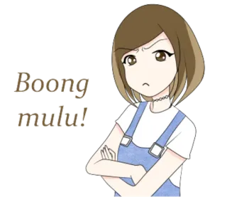 😒 Boong mulu! telegram sticker