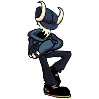 🆙 Tabi Friday Night Funkin' tabi, friday night funkin, fnf whatsapp sticker