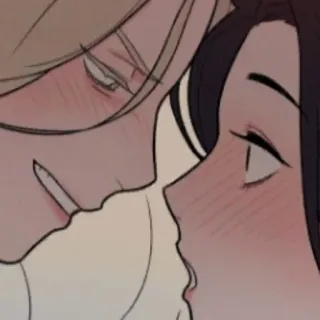 👩‍❤️‍👩 키스, 로맨스, 사랑, 커플, 친밀함 telegram sticker