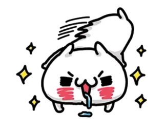 💞 gato, dibujos animados, lindo, animal, divertido, pegatina telegram sticker