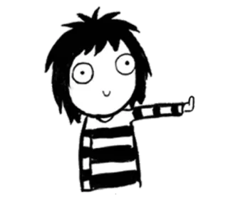 🔮 Desenho animado, Dedo do meio, Ofensivo, Gesto, Ilustração telegram sticker