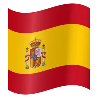 🇪🇸 bandera, España, bandera española, bandera nacional, país, Europa telegram sticker