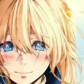 Violet Evergarden By: @FuckingShelby telegram stickers