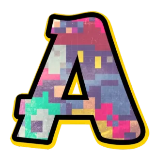 Alphabet @stickersb2b telegram stickers