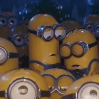 🍌 Minions Despicable Me Minions, Despicable Me, cartoon, funny, yellow, movie characters telegram sticker