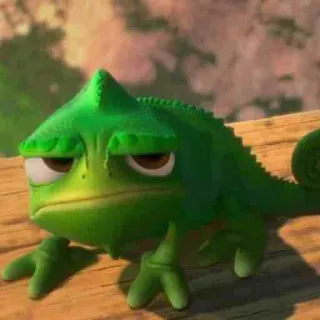 😒 Pascal Tangled Cameleon, Pascal, Rapunzel - L'intreccio della torre, Disney, Cartoni animati telegram sticker