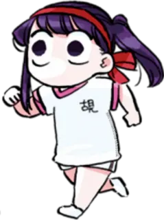 😊 規 Anime, Rennen, Chibi, Meisje, Schattig, Japans whatsapp sticker